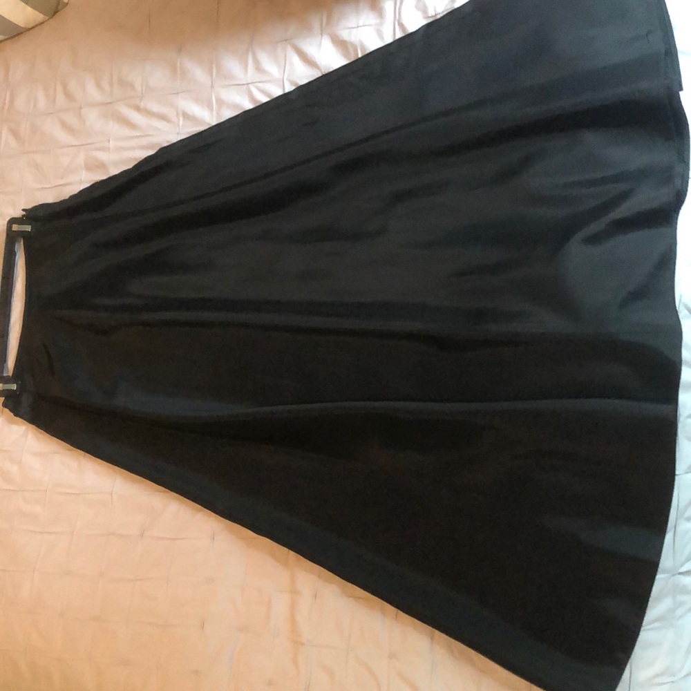 Long black skirt